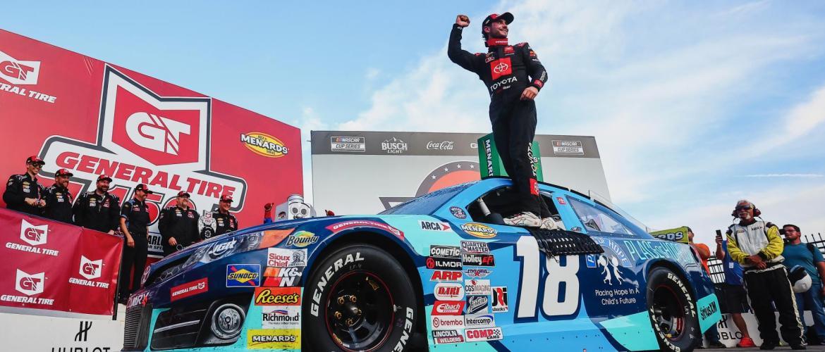 Gray Holds Off Kvapil, Claims General Tire 150 Victory Rowan County